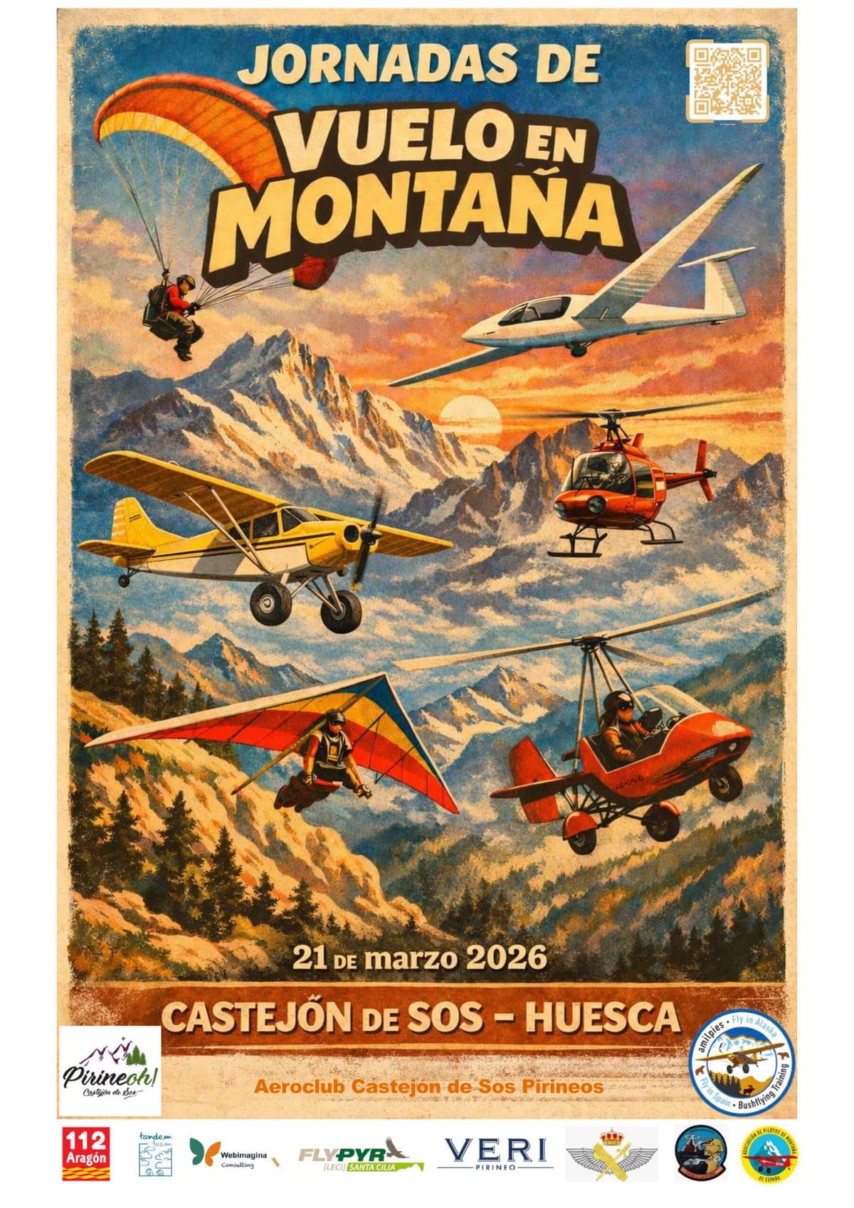 I Jornadas de Vuelo en Montaña — Castejón de Sos