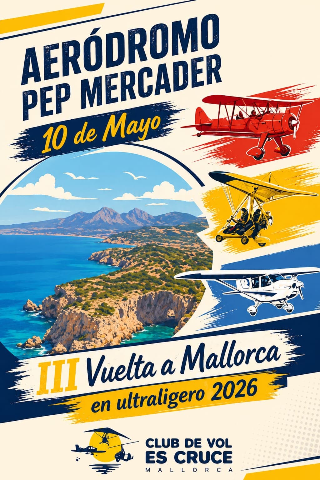 III Vuelta a Mallorca en ultraligero 2026