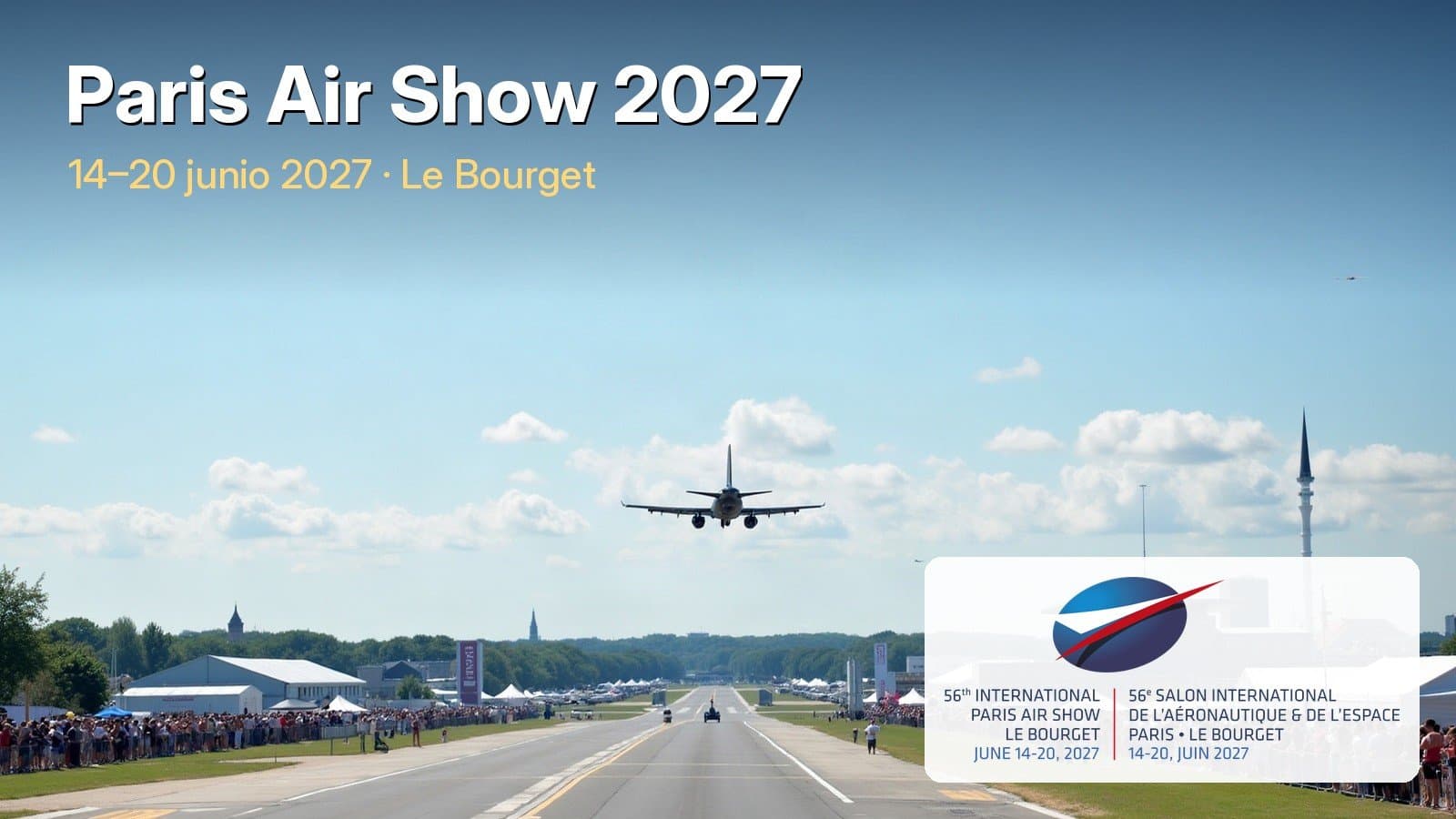 Paris Air Show 2027 — Salon International de l'Aéronautique et de l'Espace (Le Bourget)