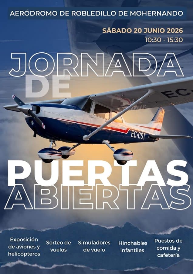 Jornada de Puertas Abiertas — Aeródromo de Robledillo de Mohernando