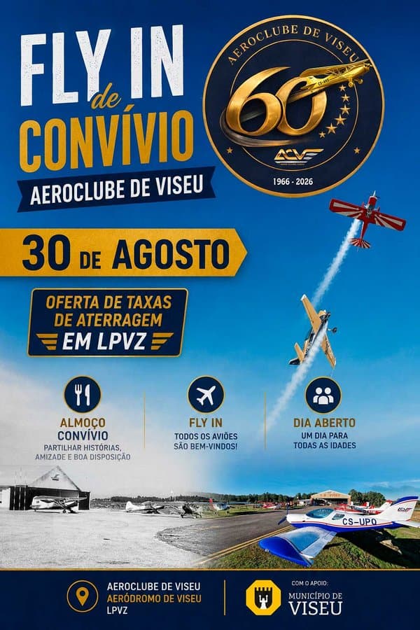 Fly-In 60º Aniversario Aeroclube de Viseu