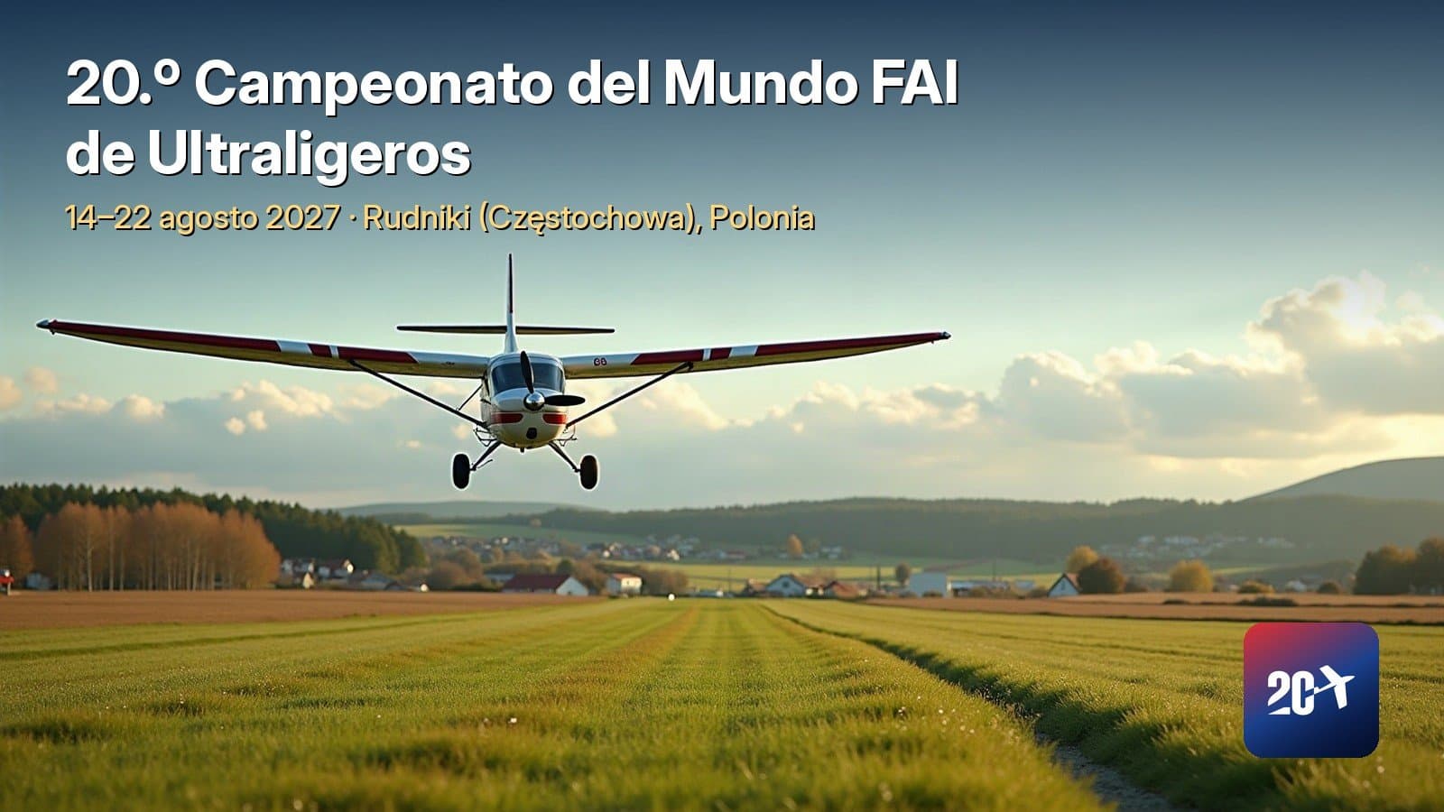 20.º Campeonato del Mundo FAI de Ultraligeros (20th WMC) — Rudniki, Polonia